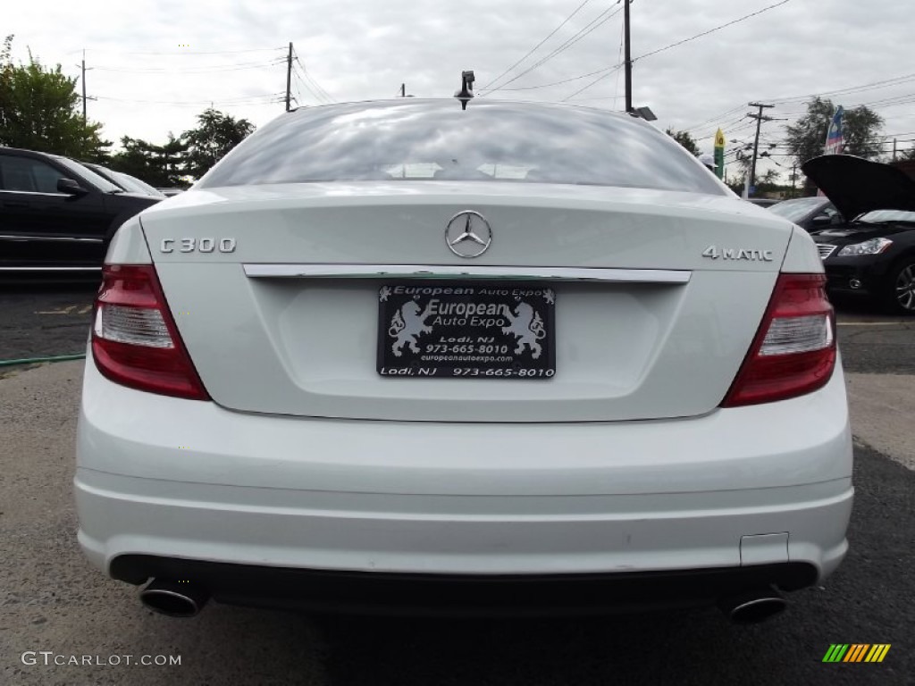 2010 C 300 Sport 4Matic - Arctic White / Almond/Mocha photo #5