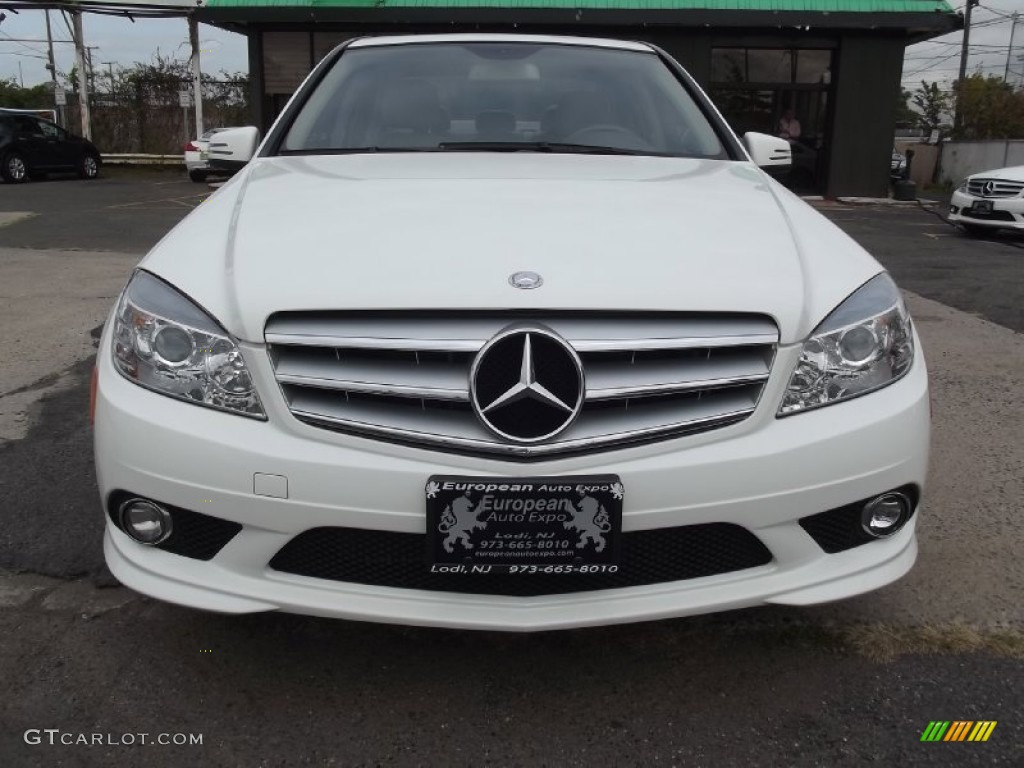 2010 C 300 Sport 4Matic - Arctic White / Almond/Mocha photo #9