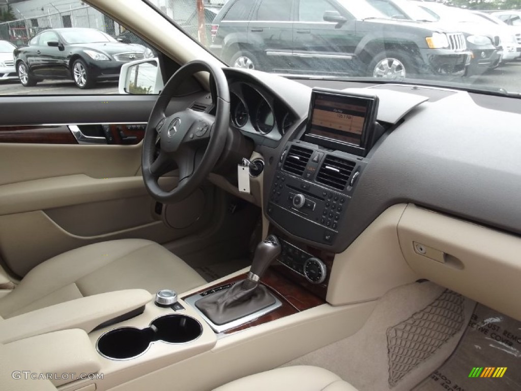 2010 C 300 Sport 4Matic - Arctic White / Almond/Mocha photo #15