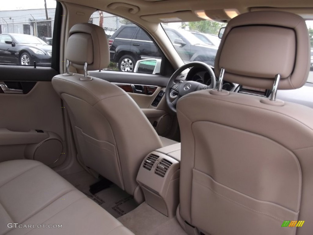 2010 C 300 Sport 4Matic - Arctic White / Almond/Mocha photo #17