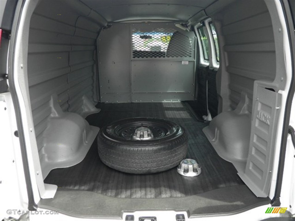 2010 Express 1500 Work Van - Summit White / Medium Pewter photo #15