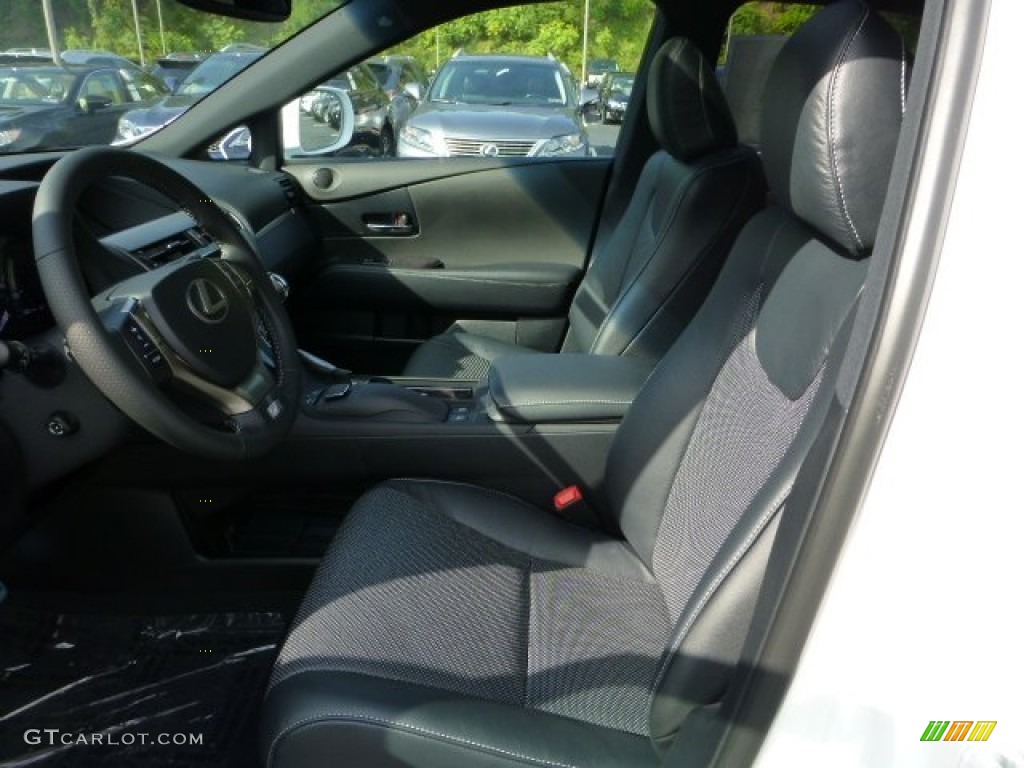 2013 RX 350 F Sport AWD - Starfire White Pearl / Black/Ebony Birds Eye Maple photo #10