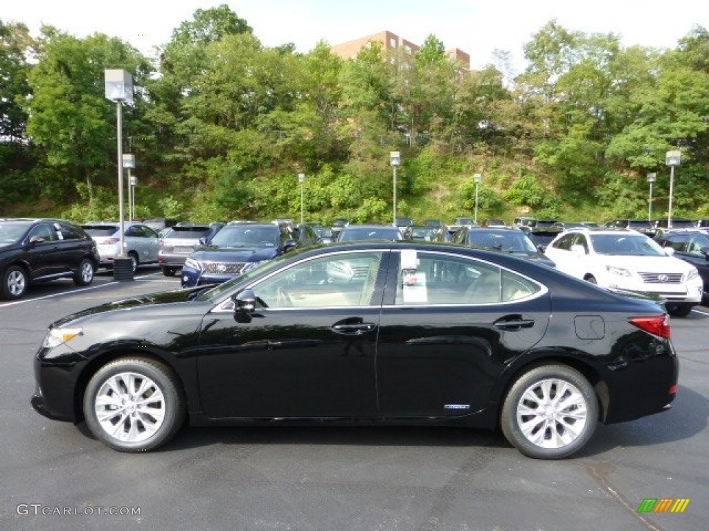 Obsidian Black Lexus ES