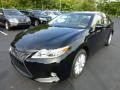 2013 Obsidian Black Lexus ES 300h Hybrid  photo #7