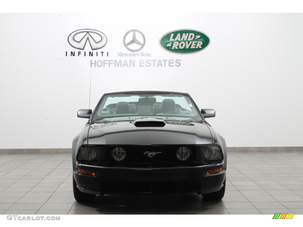 2007 Mustang GT Premium Convertible - Black / Dark Charcoal photo #3