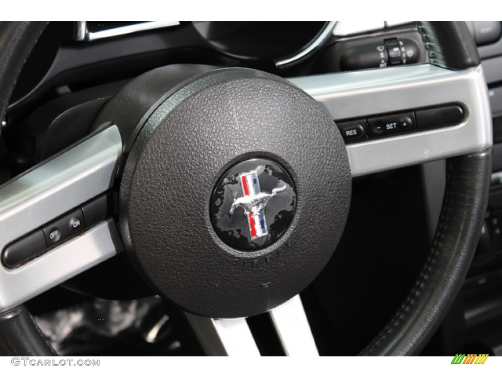 2007 Mustang GT Premium Convertible - Black / Dark Charcoal photo #8