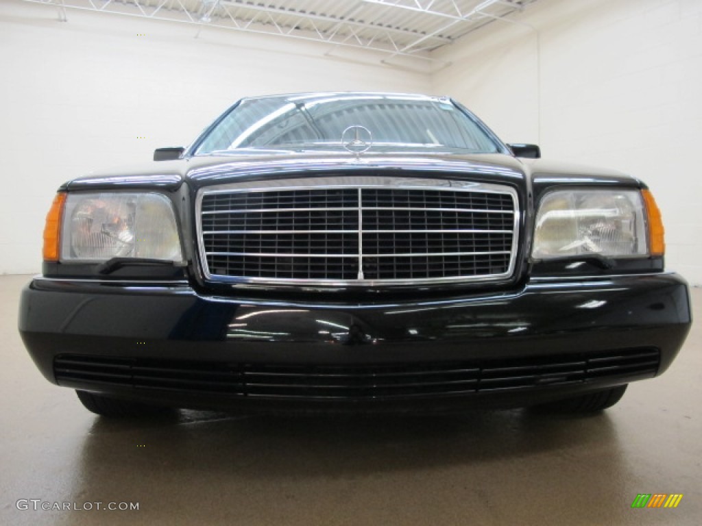 1992 S Class 500 SEL Sedan - Black / Gray photo #3