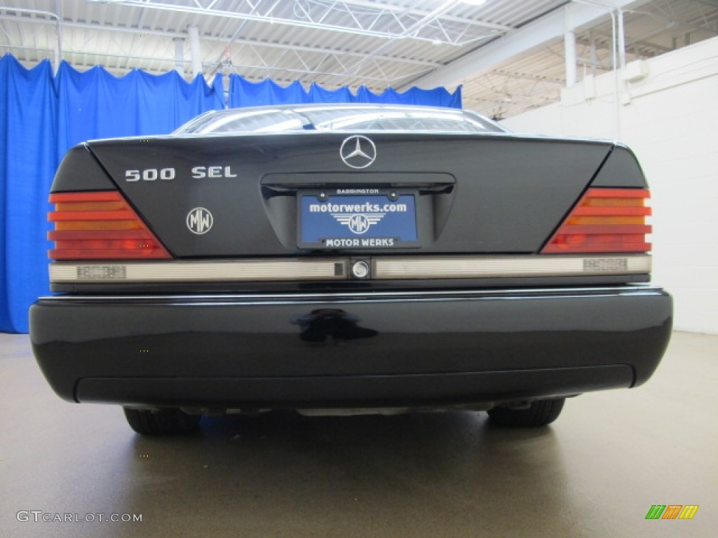 1992 S Class 500 SEL Sedan - Black / Gray photo #8