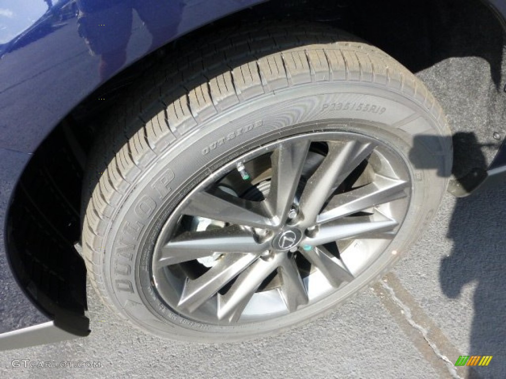 2013 RX 350 F Sport AWD - Deep Sea Blue Mica / Black/Ebony Birds Eye Maple photo #9