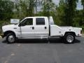 Oxford White - F550 Super Duty Lariat Crew Cab 4x4 Dually Chassis Photo No. 1