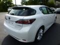 2012 Starfire White Pearl Lexus CT 200h Hybrid Premium  photo #4