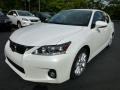 2012 Starfire White Pearl Lexus CT 200h Hybrid Premium  photo #8