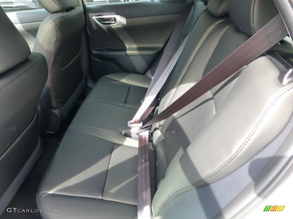 2012 CT 200h Hybrid Premium - Starfire White Pearl / Black photo #11