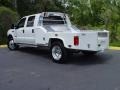 2004 Oxford White Ford F550 Super Duty Lariat Crew Cab 4x4 Dually Chassis  photo #2