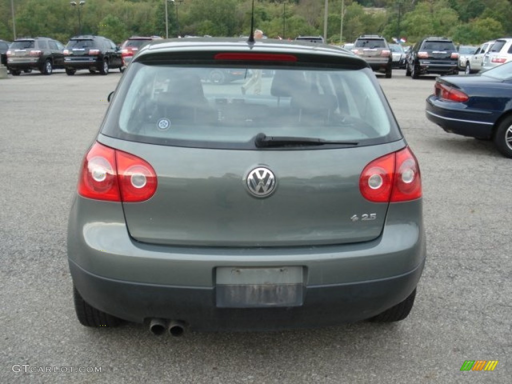 2007 Rabbit 4 Door - Sage Green Metallic / Art Grey photo #5