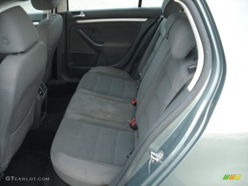 2007 Rabbit 4 Door - Sage Green Metallic / Art Grey photo #10
