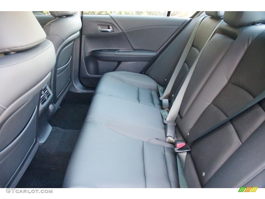 Black Interior 2013 Honda Accord EX-L Sedan Photo #71214781