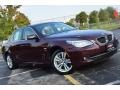 Barbera Red Metallic 2009 BMW 5 Series 528xi Sedan