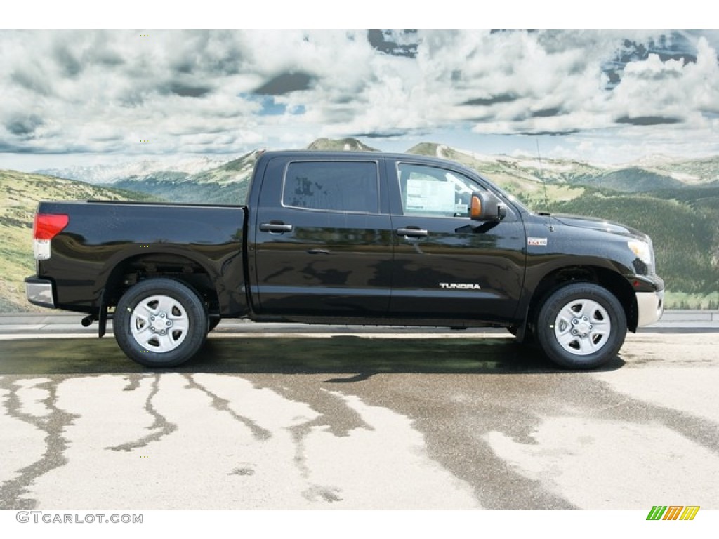 2013 Tundra CrewMax 4x4 - Black / Black photo #2