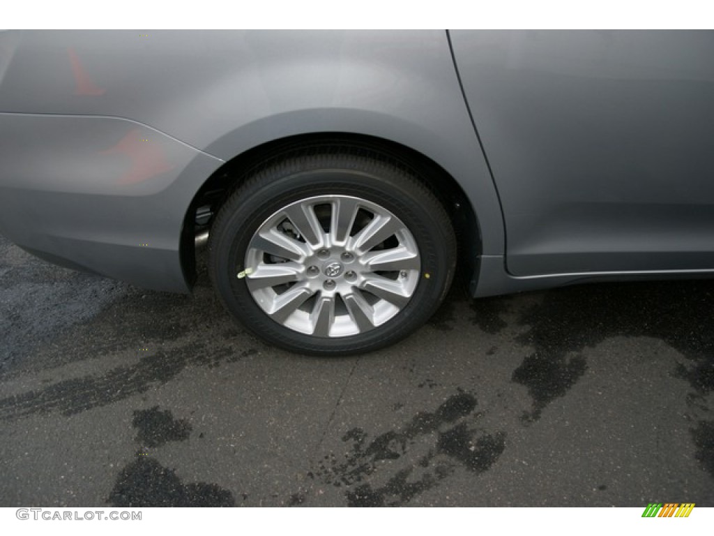 2013 Toyota Sienna Limited AWD Wheel Photo #71217577