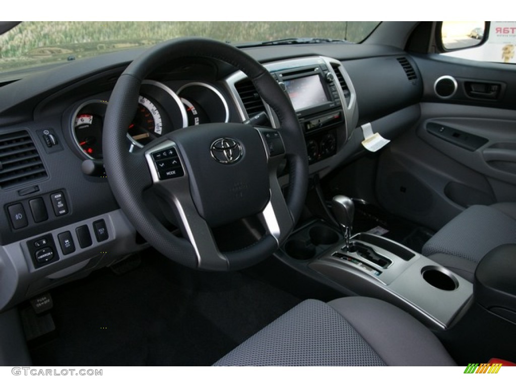 Graphite Interior 2013 Toyota Tacoma V6 Trd Sport Double Cab
