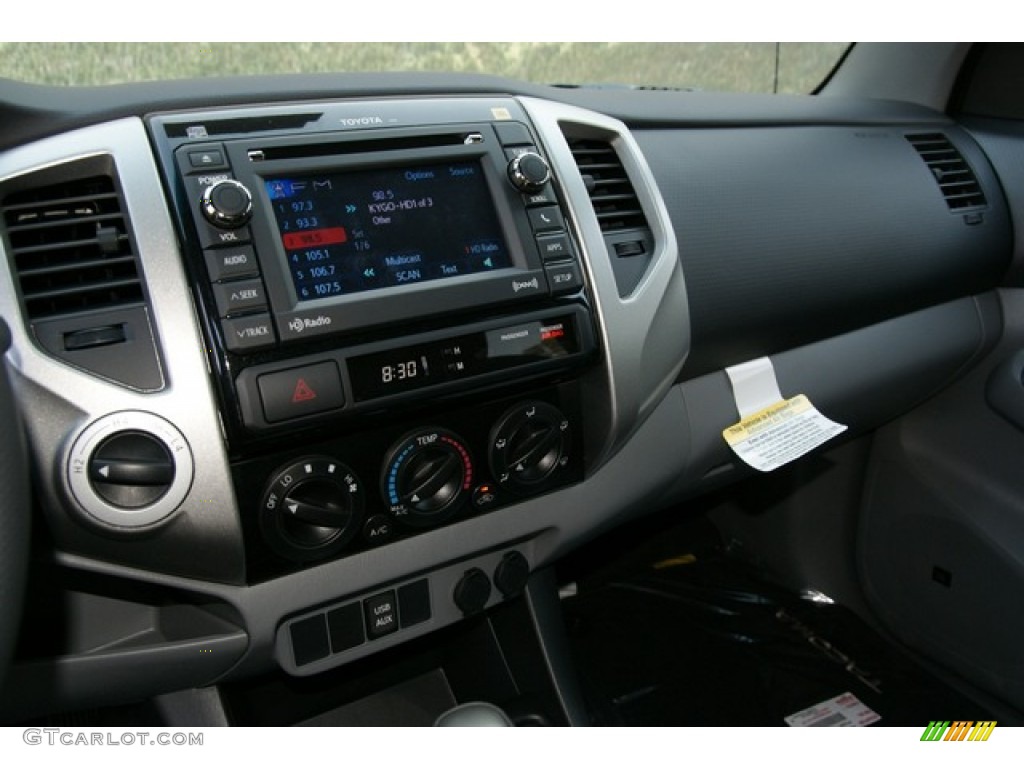 2013 Toyota Tacoma V6 TRD Sport Double Cab 4x4 Graphite Dashboard Photo #71217979