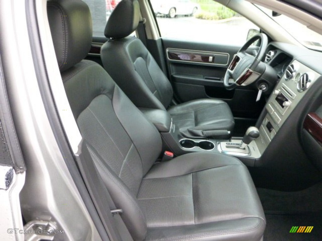 2009 MKZ Sedan - Vapor Silver Metallic / Dark Charcoal photo #10