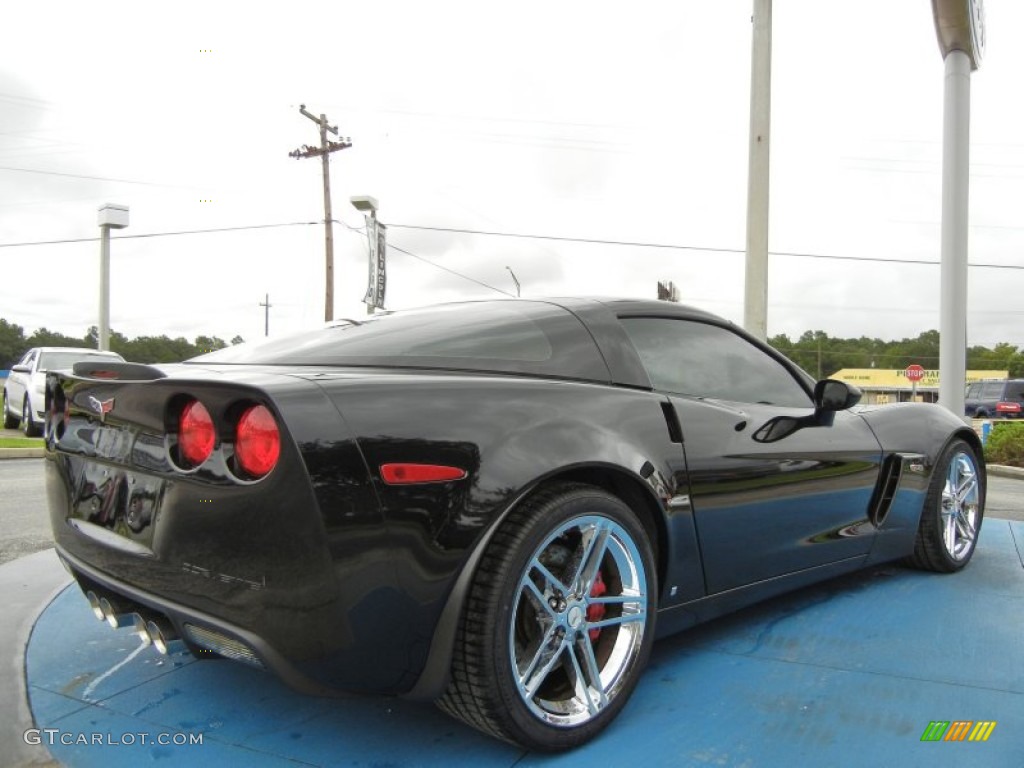 Black 2007 Chevrolet Corvette Z06 Exterior Photo #71218756