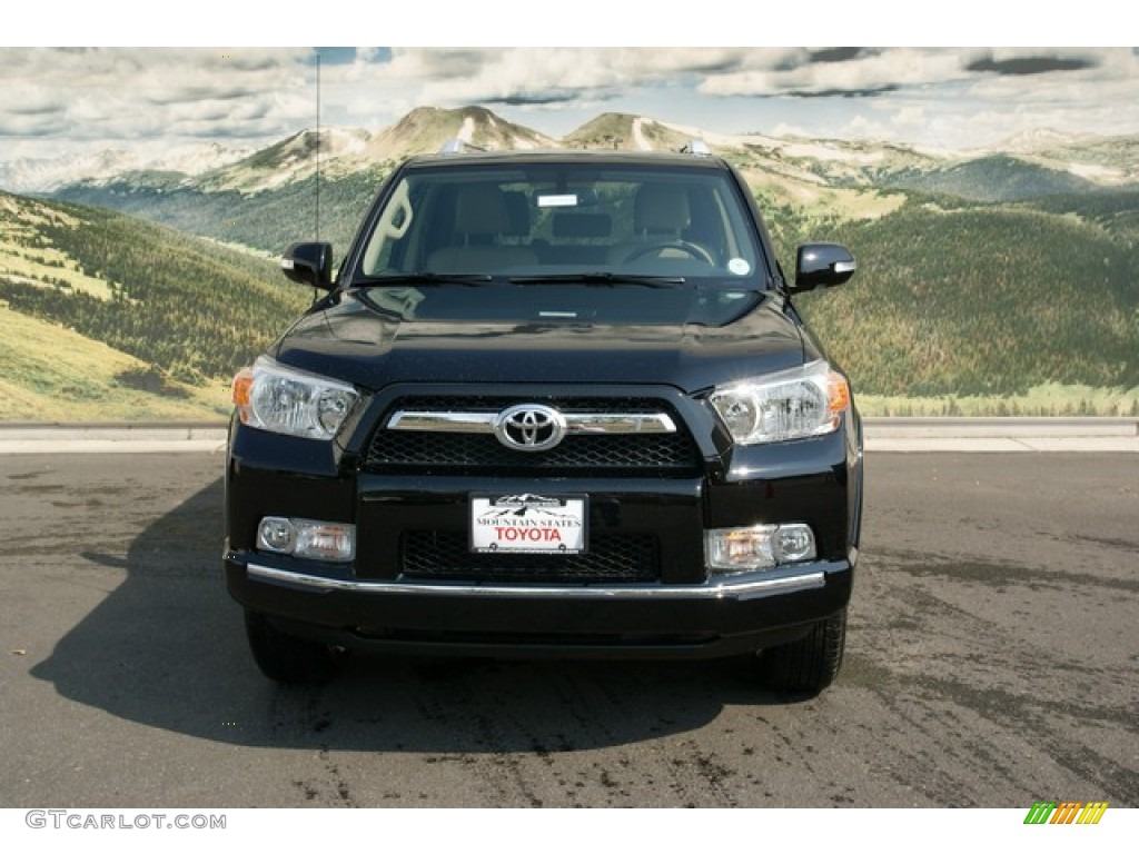 2013 4Runner Limited 4x4 - Black / Sand Beige Leather photo #3