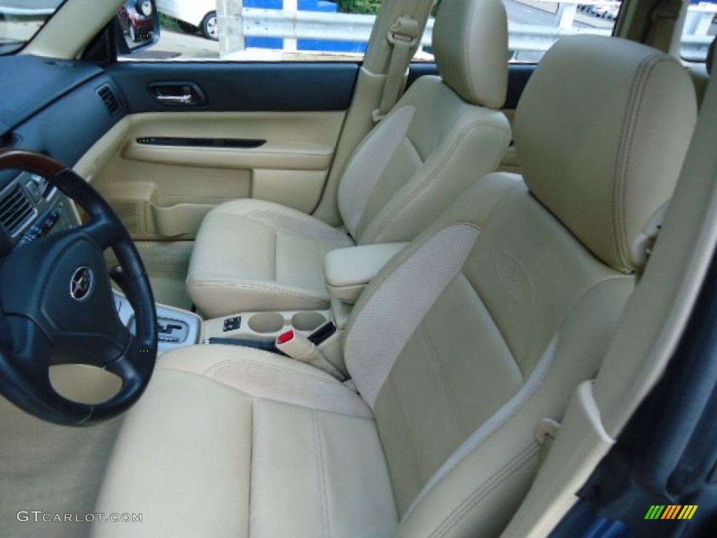 Desert Beige Interior 2008 Subaru Forester 2.5 X L.L.Bean Edition Photo #71219407
