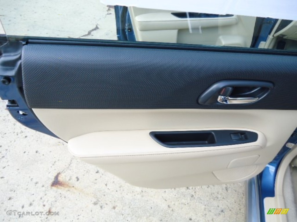 2008 Subaru Forester 2.5 X L.L.Bean Edition Desert Beige Door Panel Photo #71219434