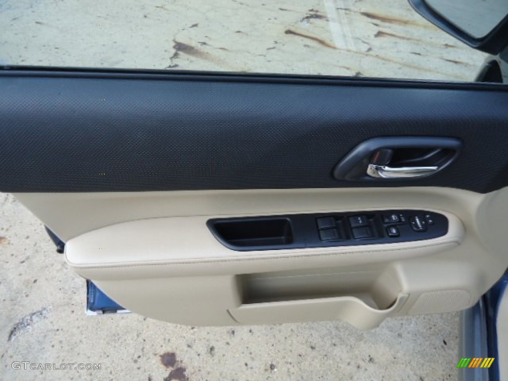 2008 Subaru Forester 2.5 X L.L.Bean Edition Desert Beige Door Panel Photo #71219440