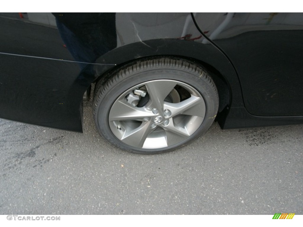 2012 Camry SE - Attitude Black Metallic / Black/Ash photo #9