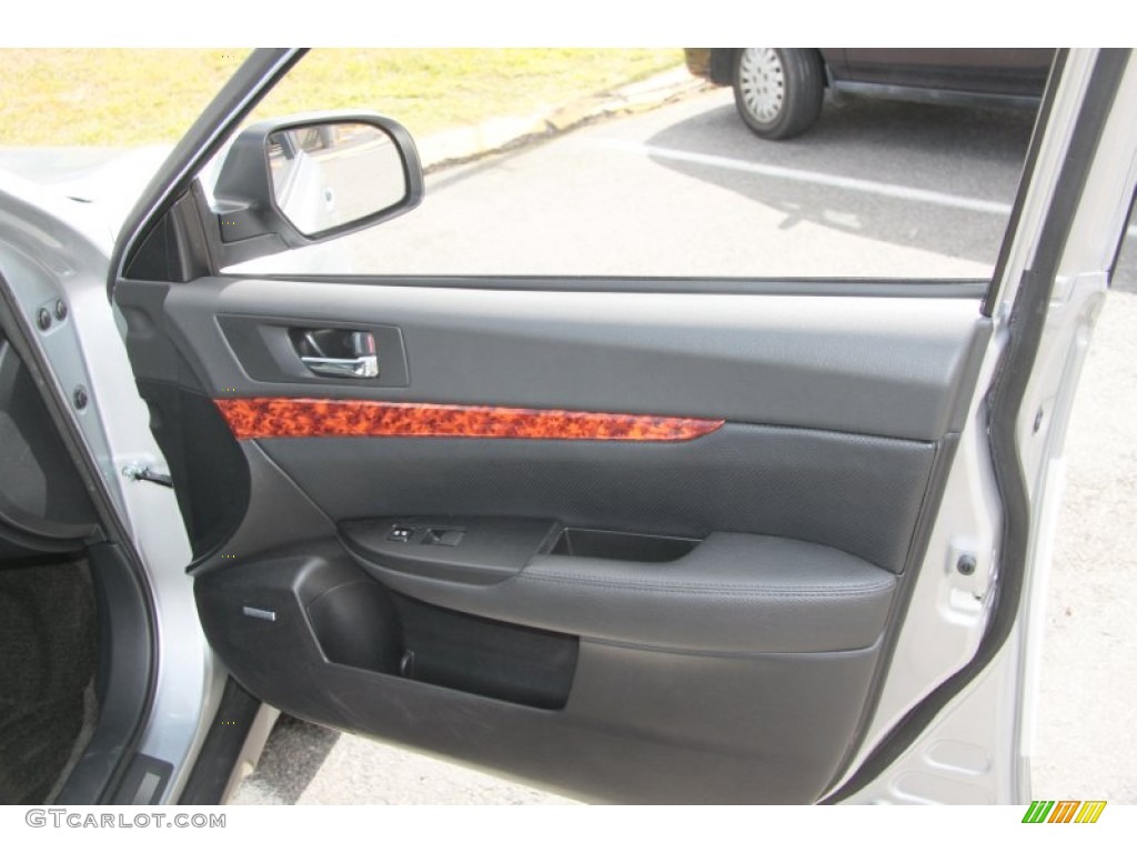 2012 Subaru Outback 2.5i Limited Off Black Door Panel Photo #71221267