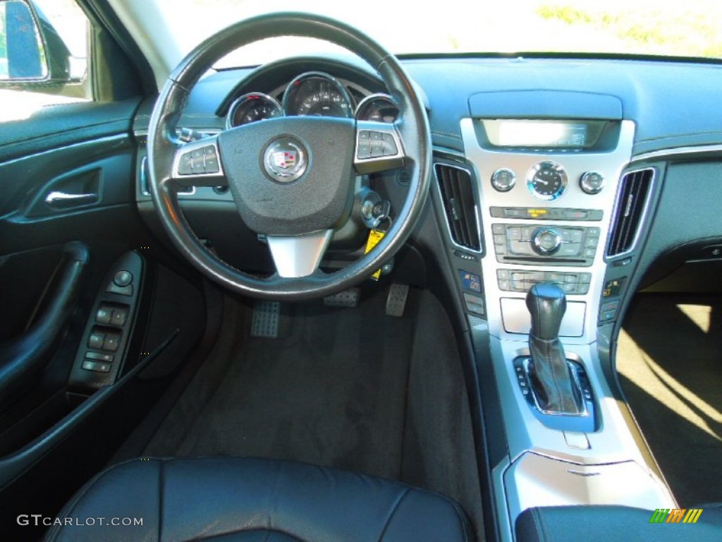 2008 Cadillac CTS Sedan Ebony Dashboard Photo #71221360