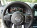 Dark Slate Gray 2013 Jeep Compass Latitude Steering Wheel
