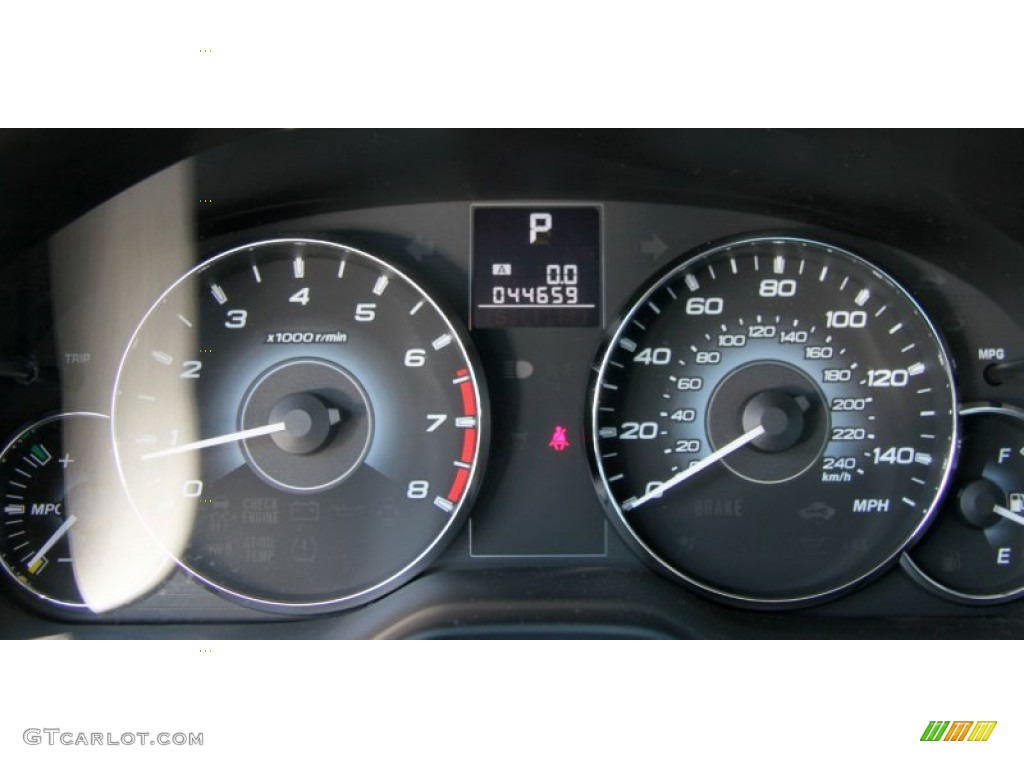 2010 Subaru Legacy 2.5i Premium Sedan Gauges Photos