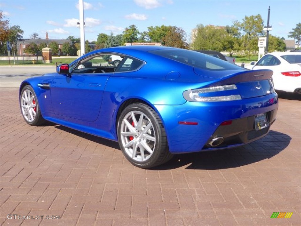 Cobalt Blue 2012 Aston Martin V8 Vantage S Coupe Exterior Photo #71221996