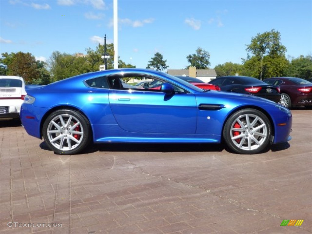 Cobalt Blue 2012 Aston Martin V8 Vantage S Coupe Exterior Photo #71222008