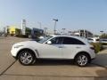 2013 Moonlight White Infiniti FX 37 AWD  photo #5