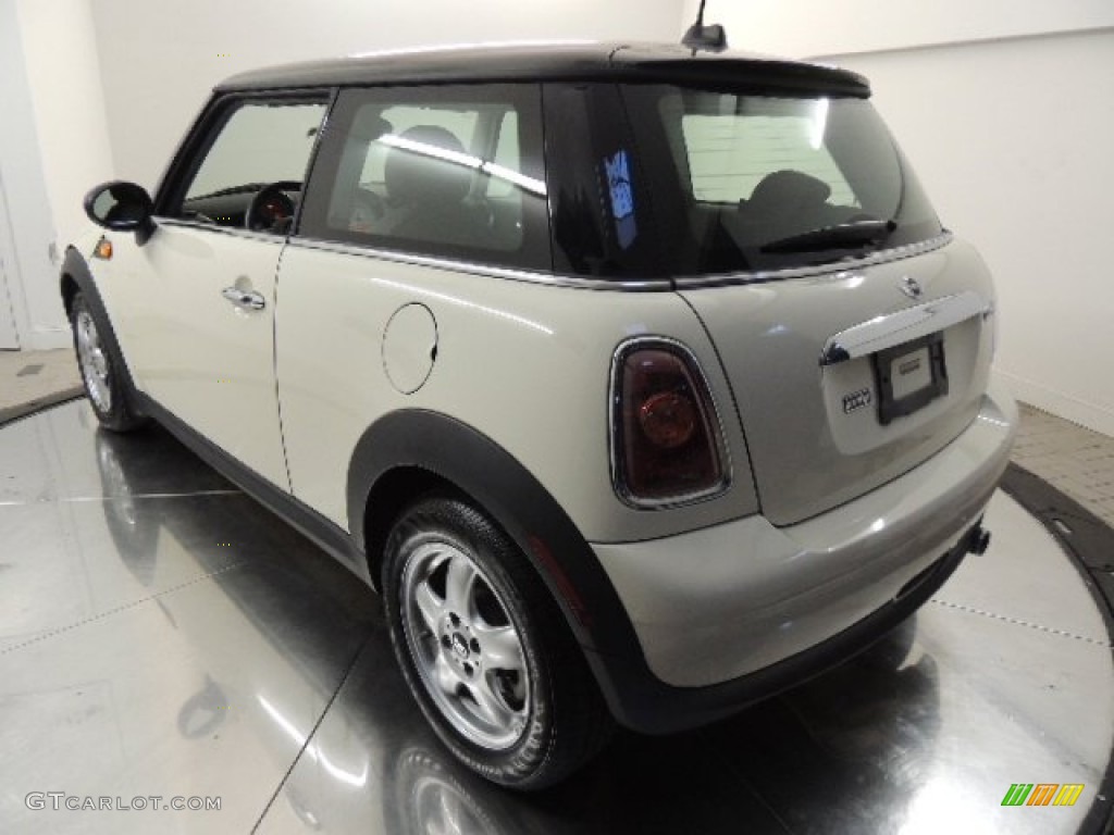 2010 Cooper Hardtop - Pepper White / Grey/Carbon Black photo #9