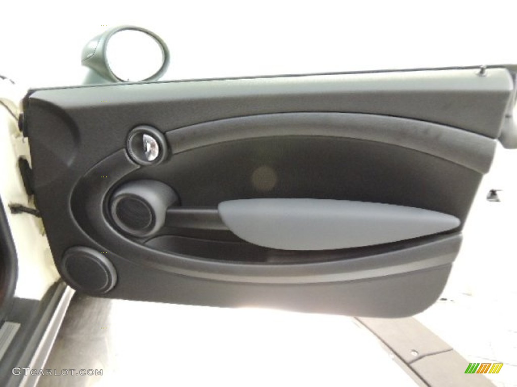 2010 Cooper Hardtop - Pepper White / Grey/Carbon Black photo #10