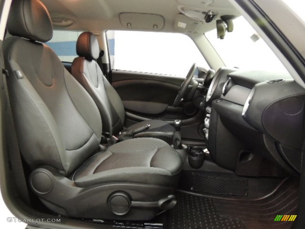 2010 Cooper Hardtop - Pepper White / Grey/Carbon Black photo #11