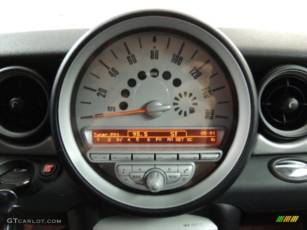 2010 Cooper Hardtop - Pepper White / Grey/Carbon Black photo #18