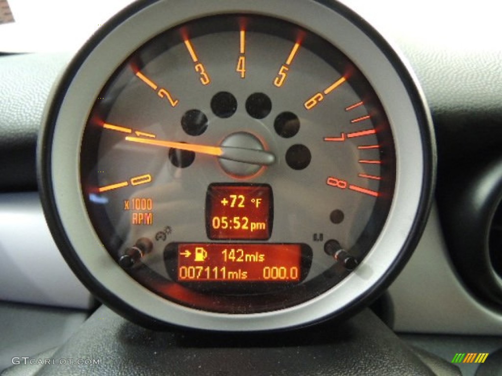 2010 Cooper Hardtop - Pepper White / Grey/Carbon Black photo #21