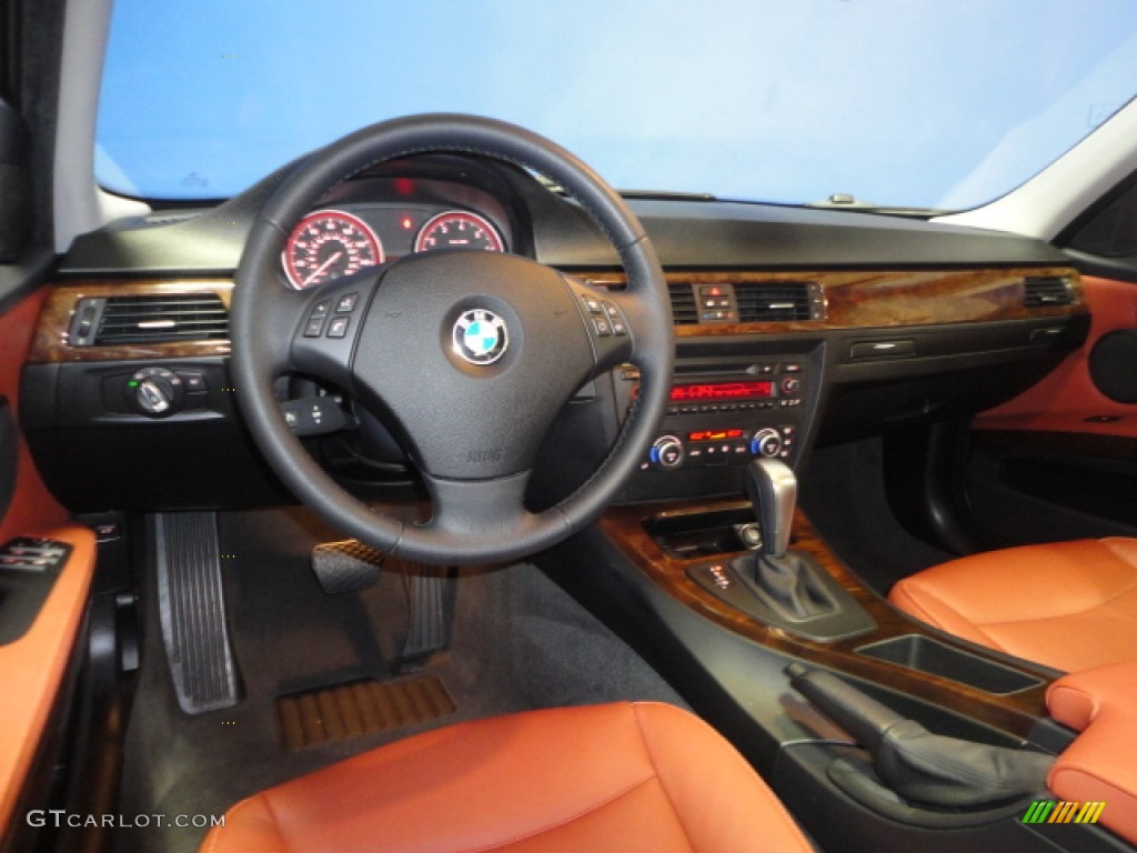 2009 3 Series 328i Sedan - Black Sapphire Metallic / Chestnut Brown Dakota Leather photo #11