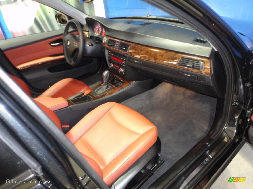 2009 3 Series 328i Sedan - Black Sapphire Metallic / Chestnut Brown Dakota Leather photo #23