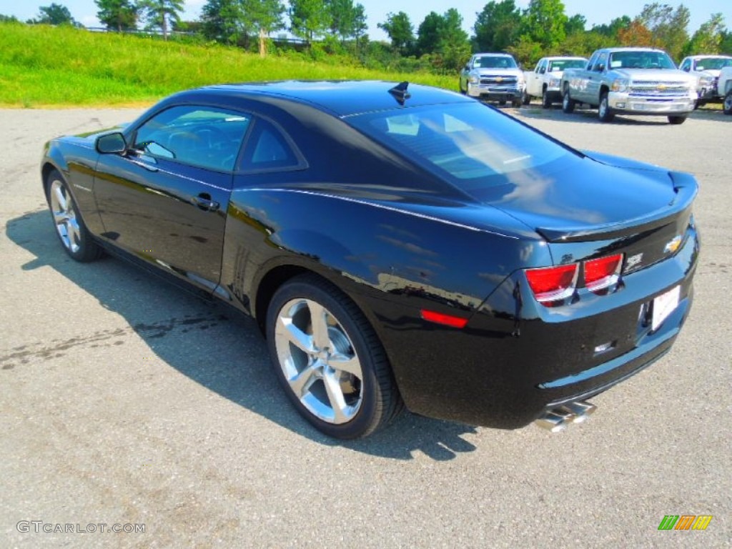 2013 Camaro SS/RS Coupe - Black / Black photo #5