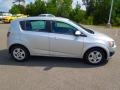 2013 Silver Ice Metallic Chevrolet Sonic LS Hatch  photo #3