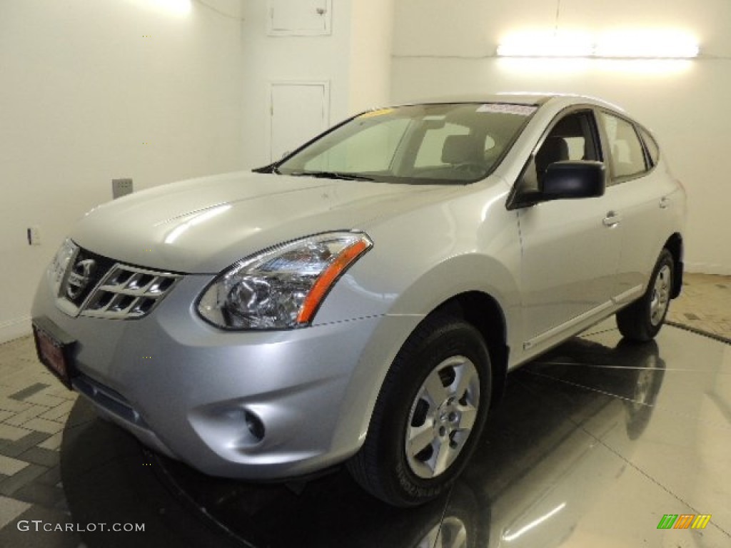 2011 Rogue S AWD - Silver Ice Metallic / Gray photo #1